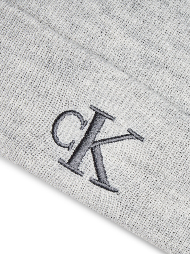 Calvin Klein Jeans Čepice Calvin Klein Jeans Monogram Embro K60K612319 Šedá