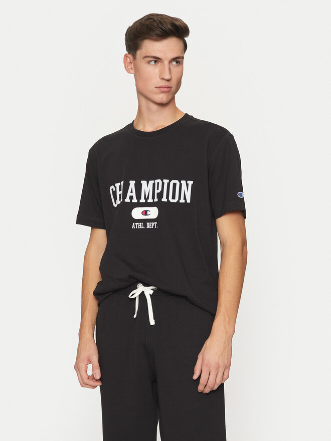 Champion Champion T-Shirt 220432 Μαύρο Regular Fit