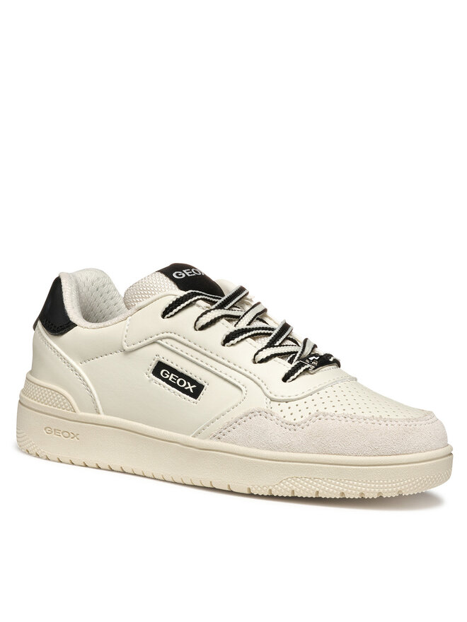 Geox Sneakersy Geox J Washiba J55LQD 5422 C1000 S Bílá