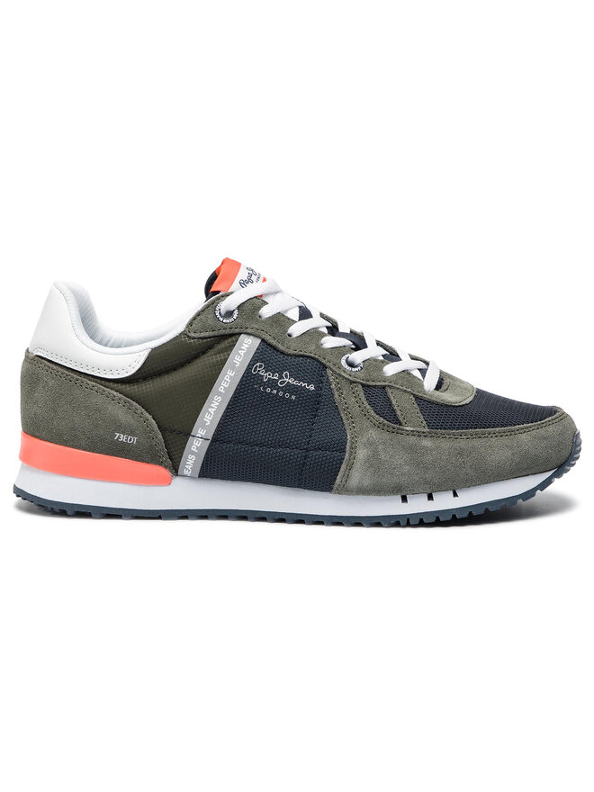 Pepe Jeans Sneakers Pepe Jeans Tinker Zero Seal PMS30508 Grün