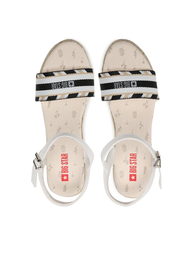 Big Star Shoes Espadryle Big Star Shoes ll274589 Biały