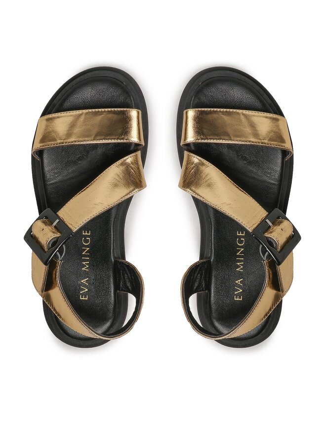 Eva Minge Sandalen Eva Minge EM-102-13-001654 Goldfarben