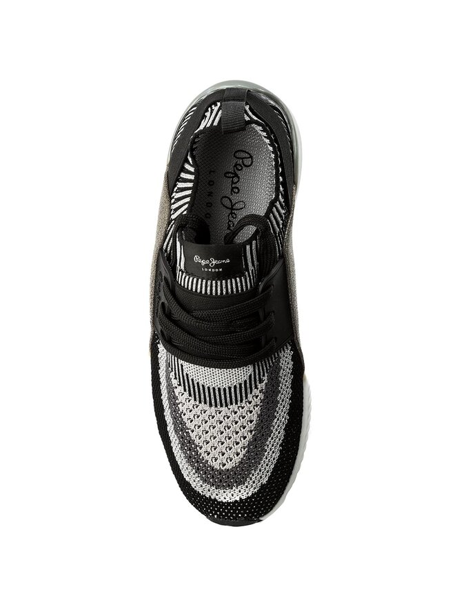 Pepe Jeans Snīkeri Pepe Jeans Sutton Netbass PLS30548 Melns