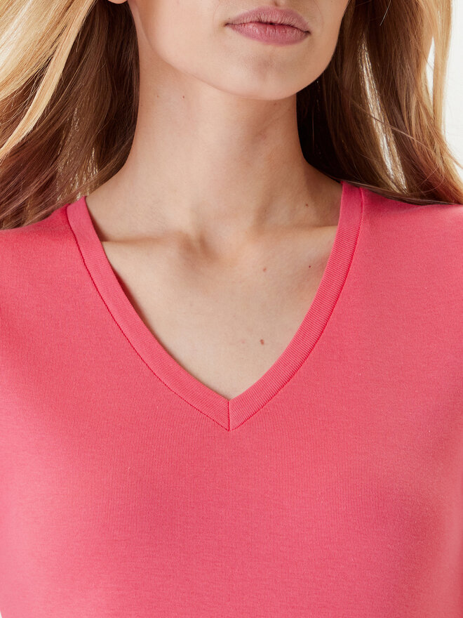 United Colors Of Benetton United Colors Of Benetton T-Shirt 3GA2E4230 Rosa Regular Fit