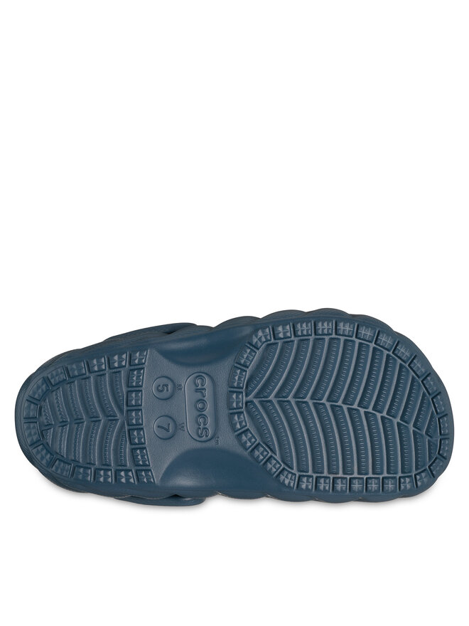 Crocs Natikači Crocs Classic Lined Overpuff Clog 210059 Modra