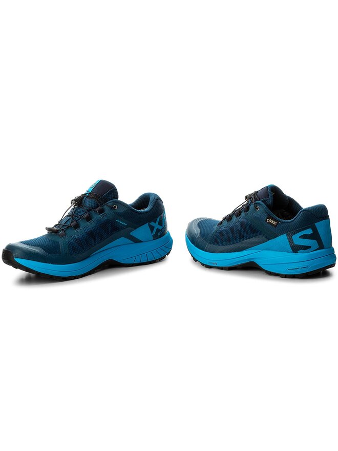 Chaussures de running Salomon Xa Elevate Gtx GORE TEX 402398 Bleu marine chaussures