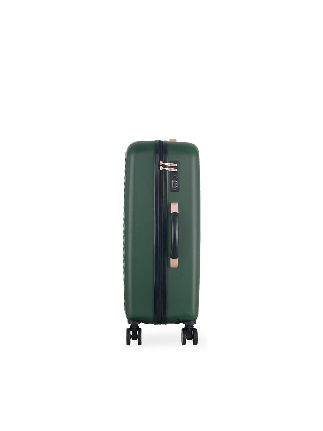 Semi Line Μεγάλη Βαλίτσα Semi Line T5928-3 Χακί
