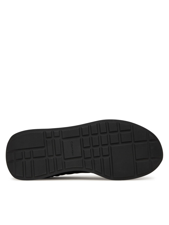 Calvin Klein Αθλητικά Calvin Klein Retro Runner Lace Up Nylon Mg YW0YW01990 Μαύρο