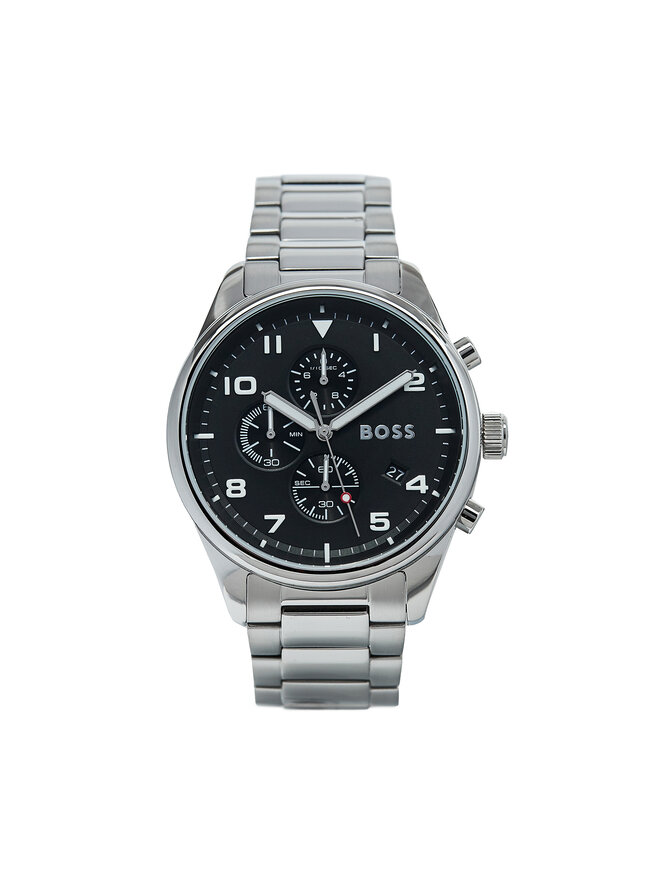 BOSS Uhr Boss View 1514008 Silberfarben