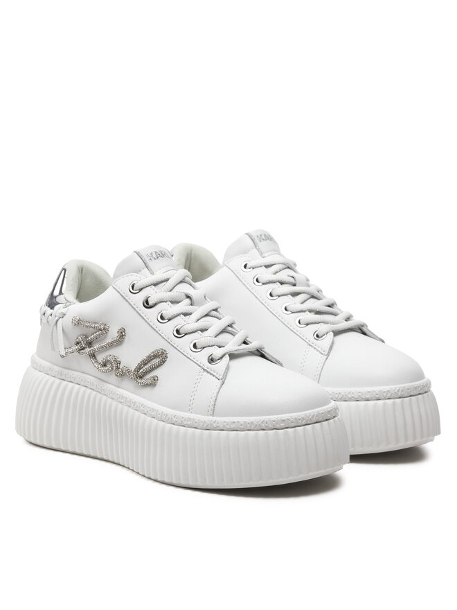 KARL LAGERFELD Снікерcи KARL LAGERFELD KL42372G Білий