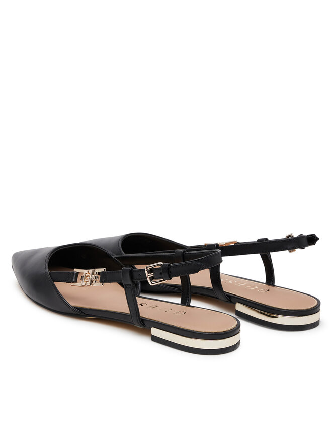 Guess Sandales Guess FLTFRA LEA05 Melns