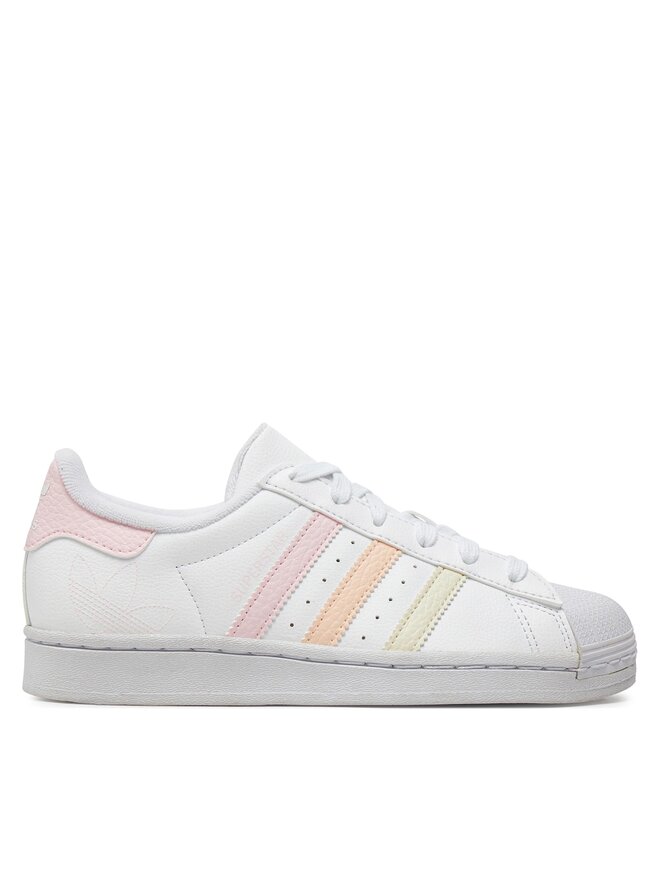 adidas Sneakersy adidas Superstar Kids IF3570 Biela
