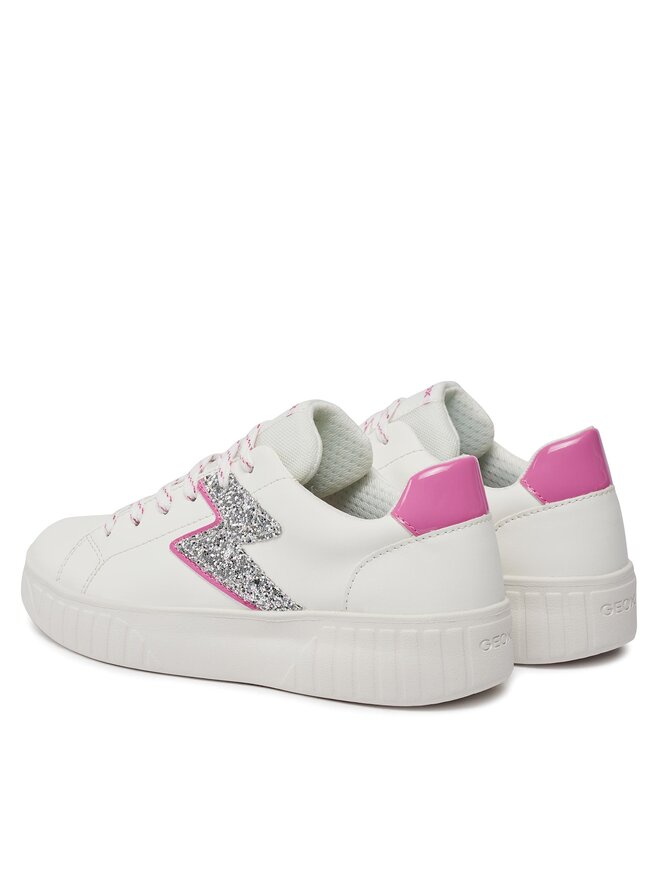 Geox Sneakers Geox J Mikiroshi Girl J45DVA 0BCEW C0563 D Weiß