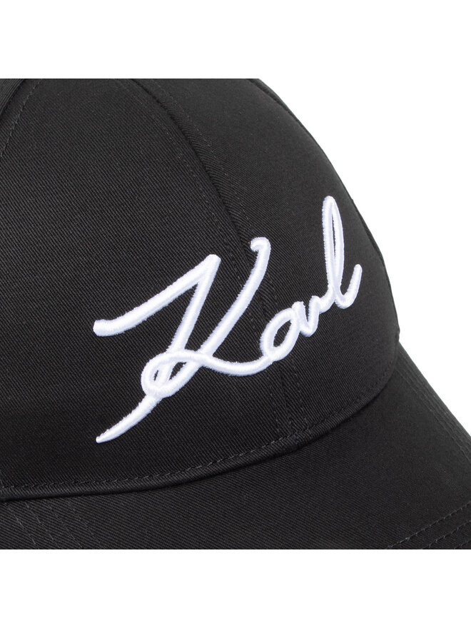 KARL LAGERFELD Gorra con visera KARL LAGERFELD 205W3405 Negro