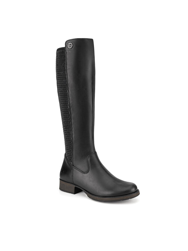 Rieker Kozačky Rieker Z9591-00 Černá