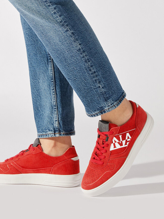 Napapijri Sneakersy Napapijri Bark NP0A4HL6 Czerwony