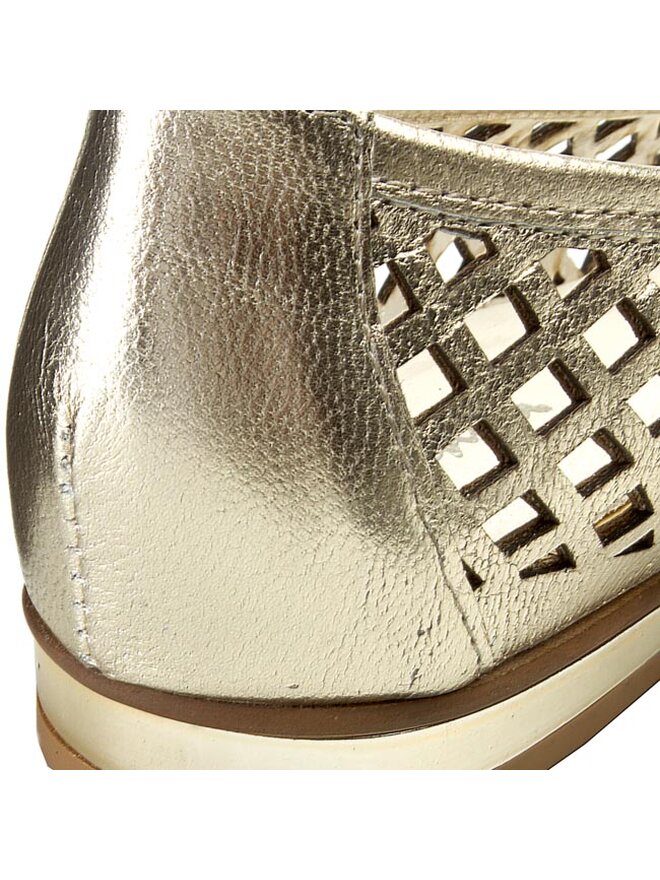 Ballerinas R.Polański 0780 Goldfarben | eschuhe.de