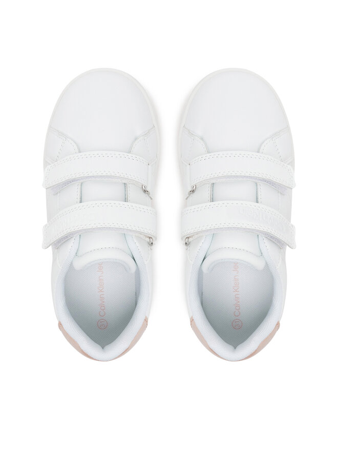Calvin Klein Jeans Sneakers Calvin Klein Jeans Low Cut Velcro V1A9-82007-1355X S Bianco
