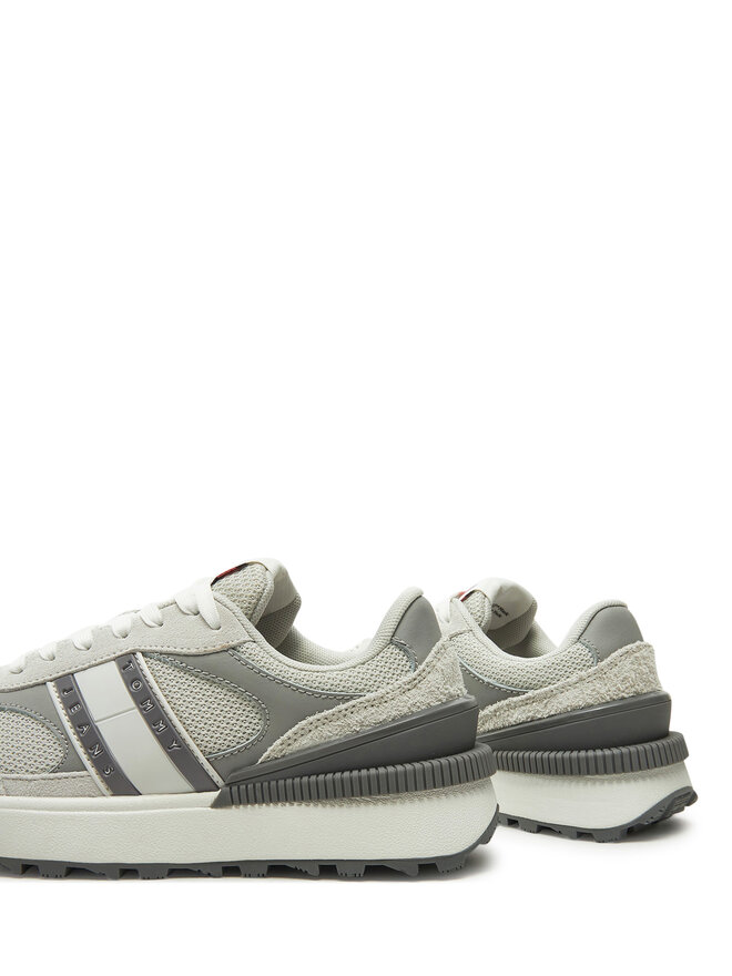 Tommy Jeans Снікерcи Tommy Jeans Tjw Tech Runner EN0EN02705 Сірий