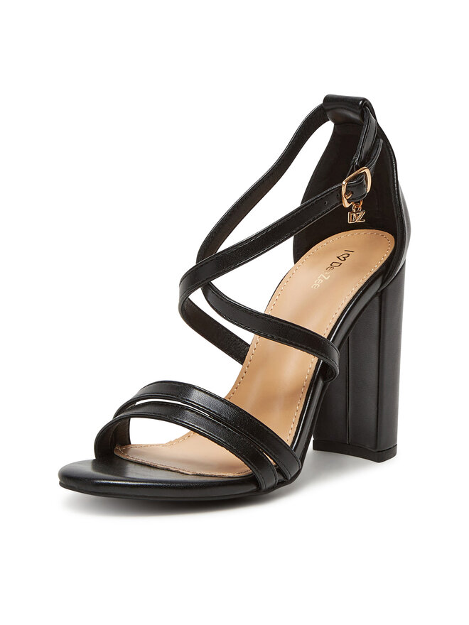 Sandały DeeZee LW0812-20 Czarny | eobuwie.com.pl