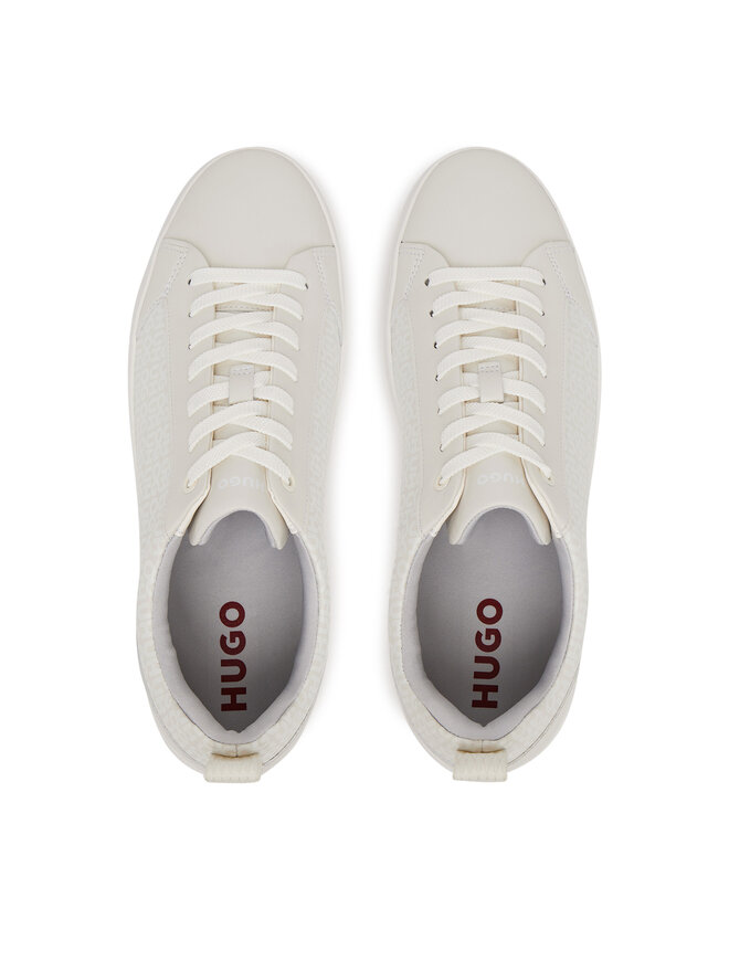 HUGO Sneakersy HUGO Morien Tenn 50541696 Biały