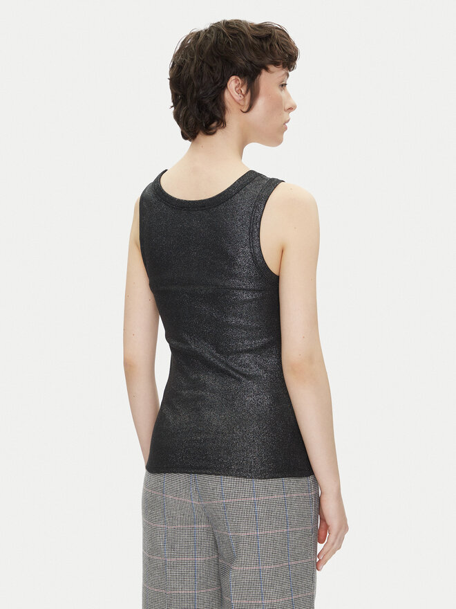 Pepe Jeans Pepe Jeans Top Lacey PL505993 Schwarz Slim Fit