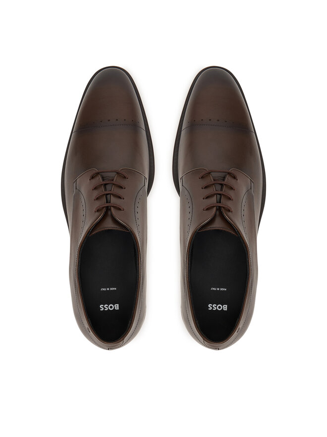 BOSS Туфлі BOSS Derrek 50565633 Темно-коричневий
