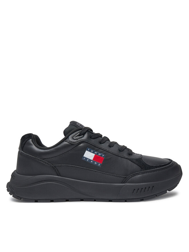 Tommy Jeans Sneakersy Tommy Jeans Runner EM0EM01445 Čierna