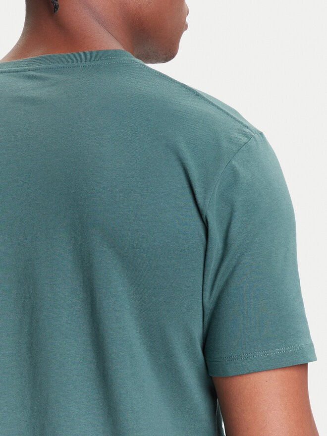 Wrangler Wrangler Camiseta Sign Off 112371479 Verde Regular Fit