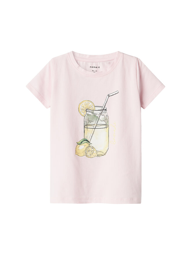 NAME IT NAME IT Marškinėliai Foji 13241048 Rožinė Standard Fit