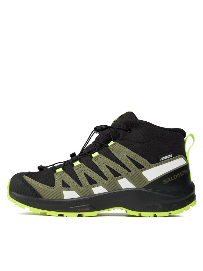 Chaussures de trekking Salomon Xa Pro V8 Mid Climasalomon Waterproof L47289400 Noir chaussures