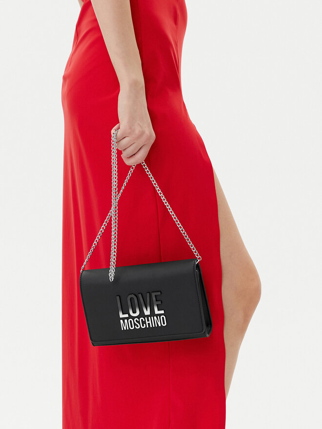 LOVE MOSCHINO Táska LOVE MOSCHINO JC4260PP0MKD000B Fekete