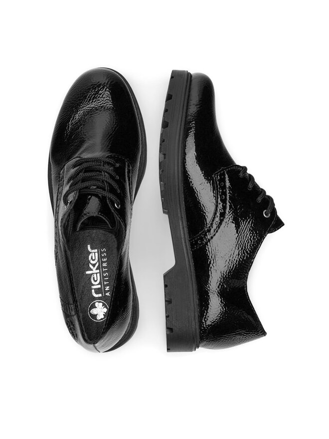 Rieker zapatos Oxford Rieker 45502-00 Negro