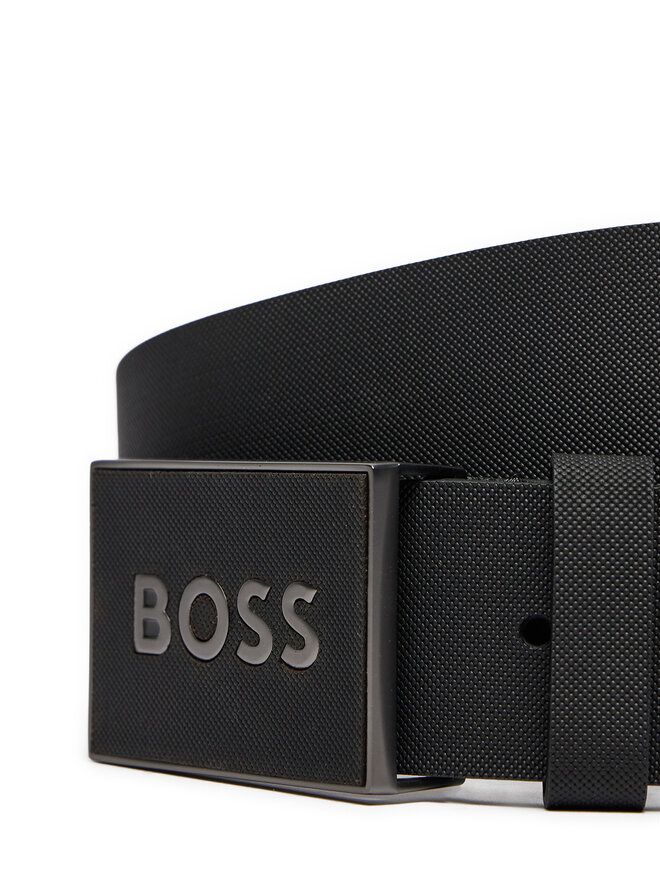 BOSS Чоловічий ремінь Boss Icon S1 50471333 Чорний