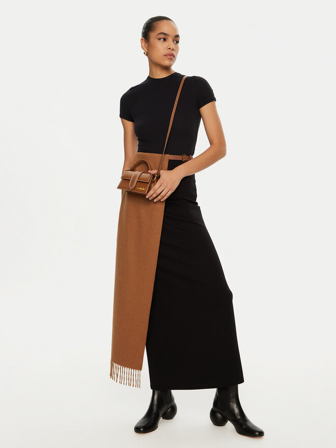 JACQUEMUS Geantă JACQUEMUS Le Bambino 213BA006-3072 Maro