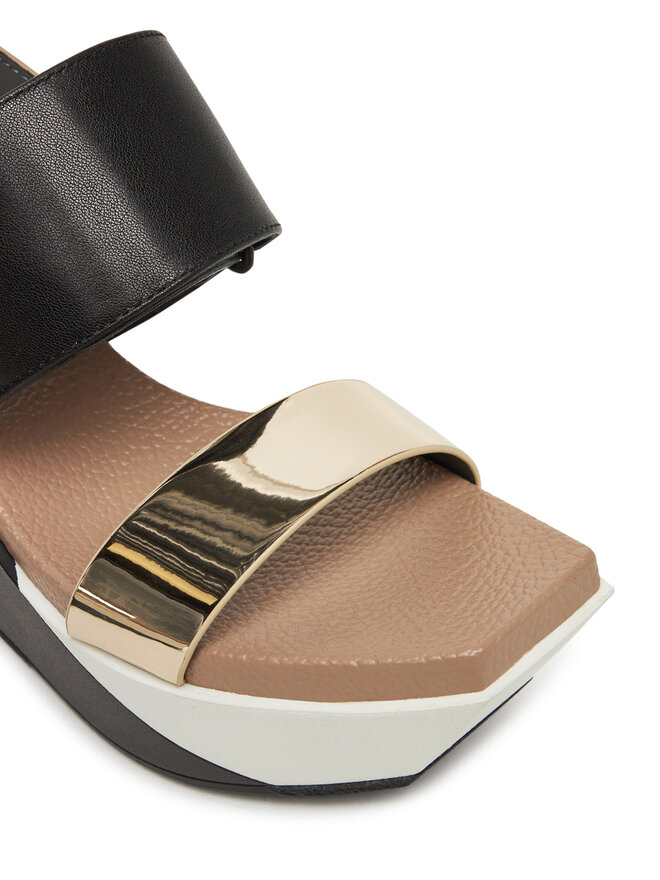United Nude Sandalias United Nude Delta Wedge Sandal 1041389316 Negro