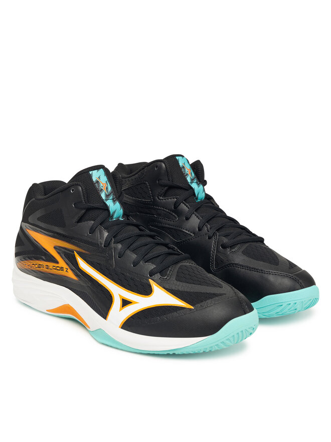 Mizuno Scarpe indoor Mizuno Thunder Blade Z Mid V1GA2375 Nero