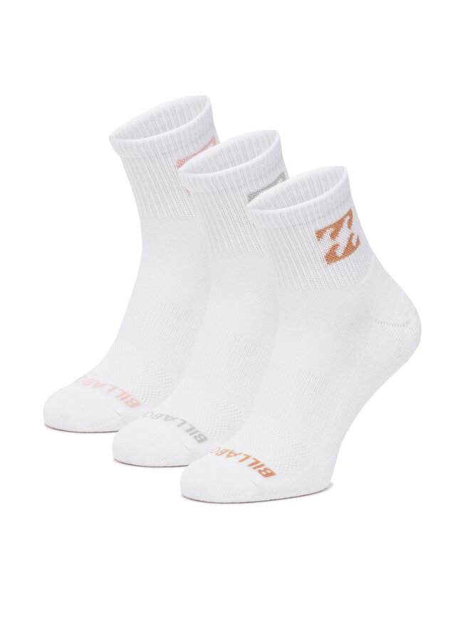 Billabong Ponožky Billabong AS_BILLABONG_03Z_SS25 (3-PACK) Biela
