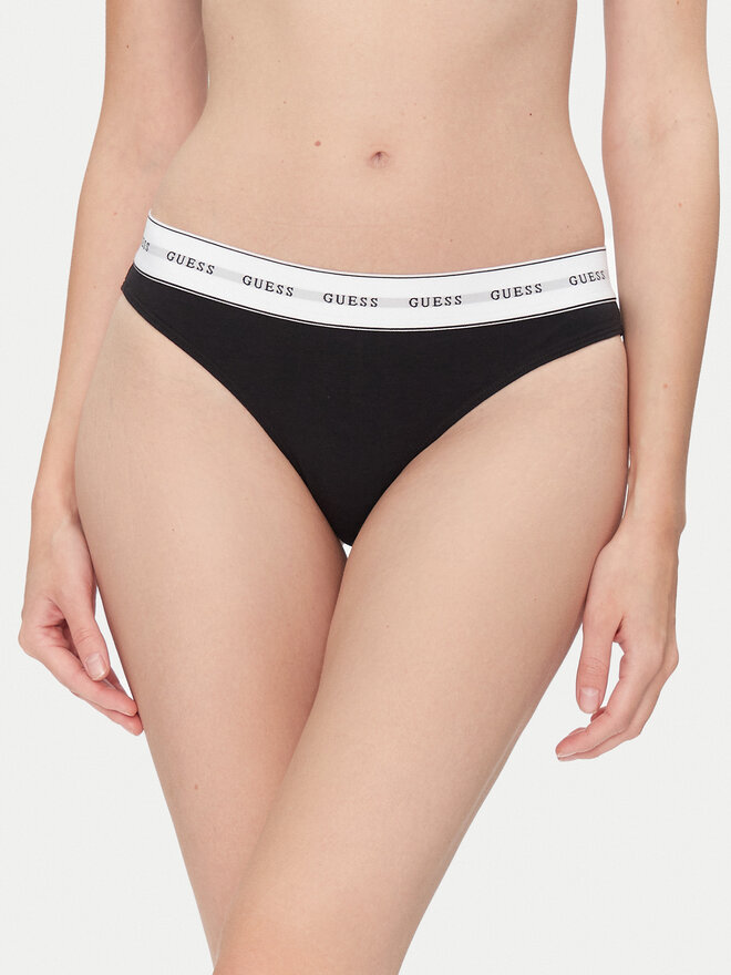 Guess Guess Klasične spodnje hlačke O4BE13 KBBU1 Črna