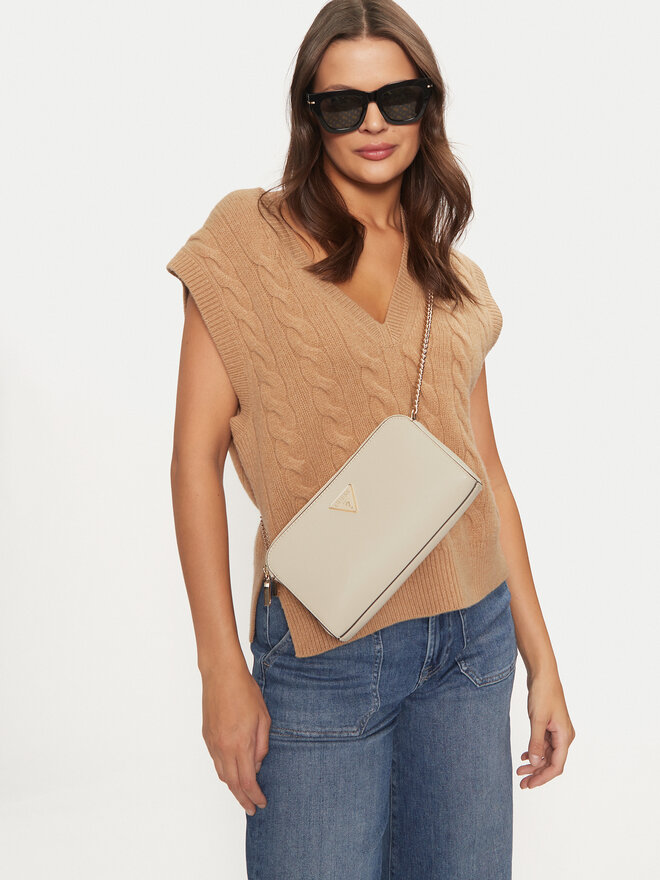 Guess Handtasche Guess HWVG94 93120 Écru