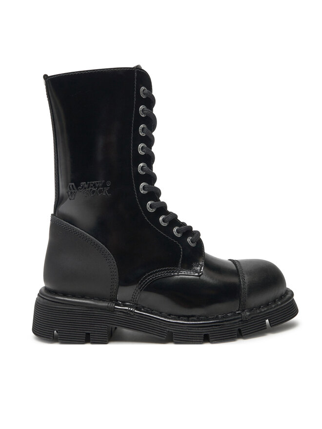 NEW ROCK Bakancs NEW ROCK M-NEWMILI10-S1 Fekete