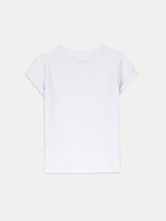 Coccodrillo Coccodrillo T-Shirt XCX143201BAG Weiß Regular Fit