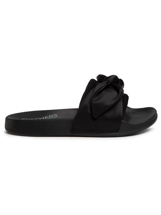 Pantoletten Skechers Lovely Bow 119064 BBK Schwarz eschuhe