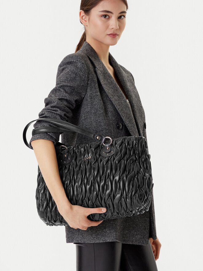 Liu Jo Handtasche Liu Jo Ecs M Tote AF5014 E0457 Schwarz