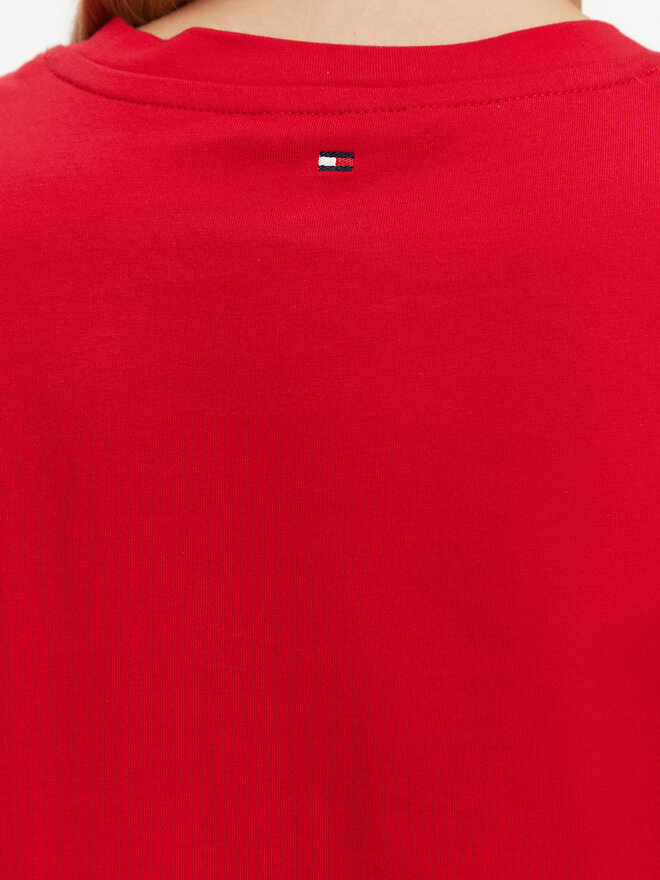 Tommy Hilfiger Tommy Hilfiger Póló WW0WW45522 Piros Regular Fit