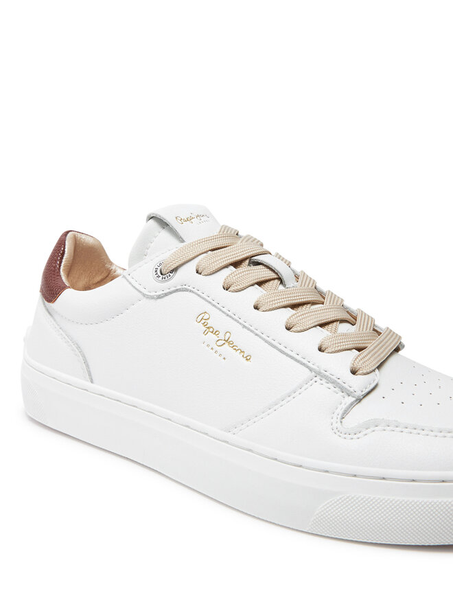 Pepe Jeans Снікерcи Pepe Jeans PLS00015 Білий