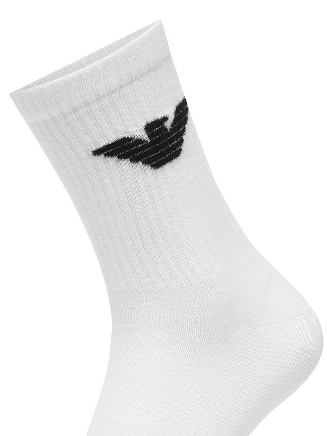 EA7 Emporio Armani Lange Socken EA7 Emporio Armani EM000554 AF25489 U0002 Weiß