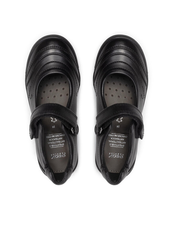 Geox Félcipő Geox J Hadriel G. I J947VI 00043 C9999 S Fekete