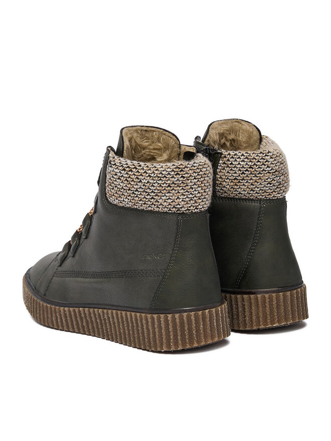 Rieker Schnürschuhe Rieker CEO-Y4300-52 Dunkelgrün