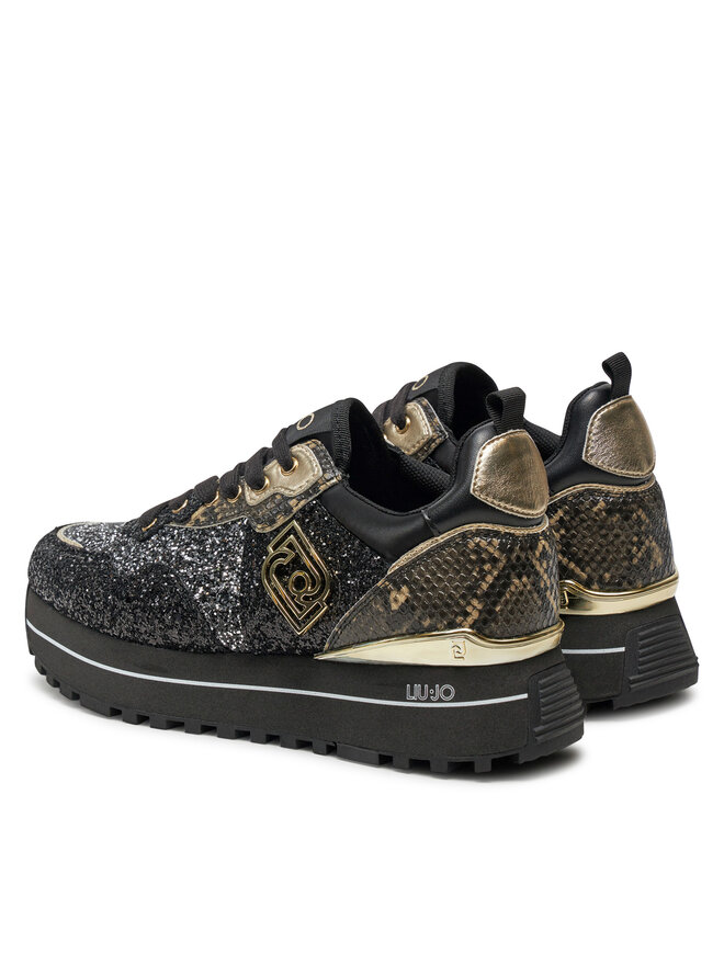 Liu Jo Sneakersy Liu Jo Maxi Wonder 01 BF4001 TX007 Czarny